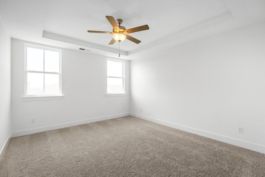 Representative unfurnished interior of a home built from the The Cedar D by Davidson Homes LLC in Saddle Creek Ranch, Cibolo (Image 19).