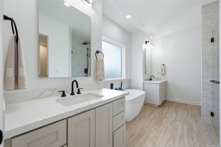 Furnished interior view inside a new home in , Floresville (Image 26). Furnished interior view inside a new home in , Floresville (Image 26).