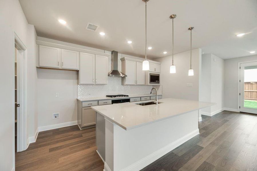 Furnished interior view inside a new home in Spiritas Ranch, Little Elm (Image 10).