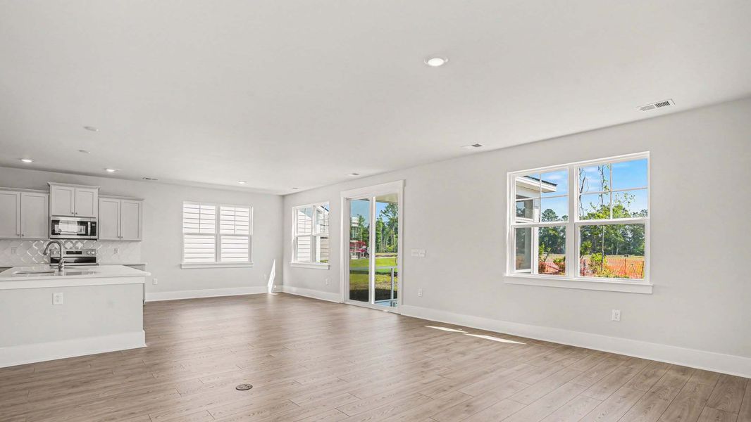 Spacious, unfurnished interior of a new home in Chapman Village, Conway (Image 8). Spacious, unfurnished interior of a new home in Chapman Village, Conway (Image 8).
