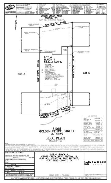 Plot Plan