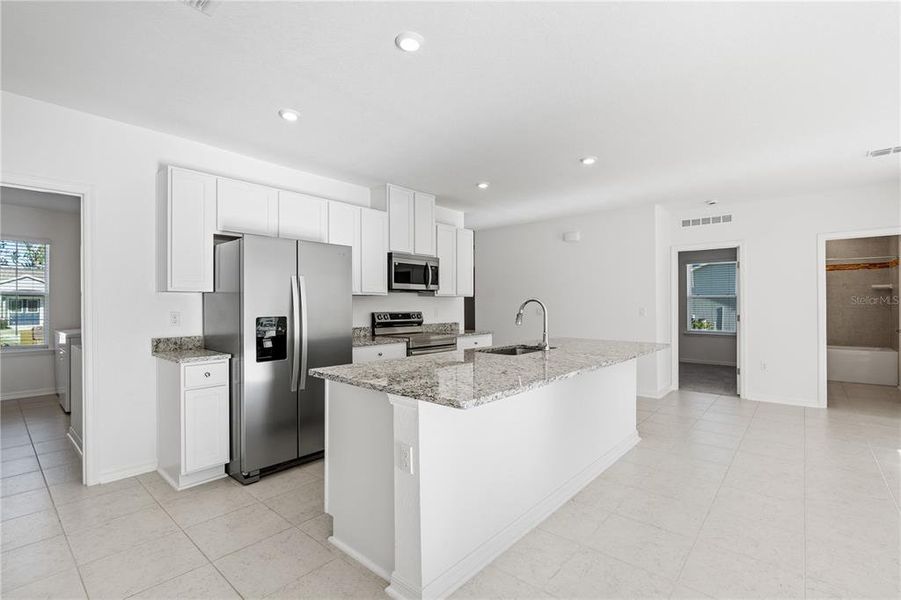Furnished interior view inside a new home in Palm Coast, Palm Coast (Image 7). Furnished interior view inside a new home in Palm Coast, Palm Coast (Image 7).
