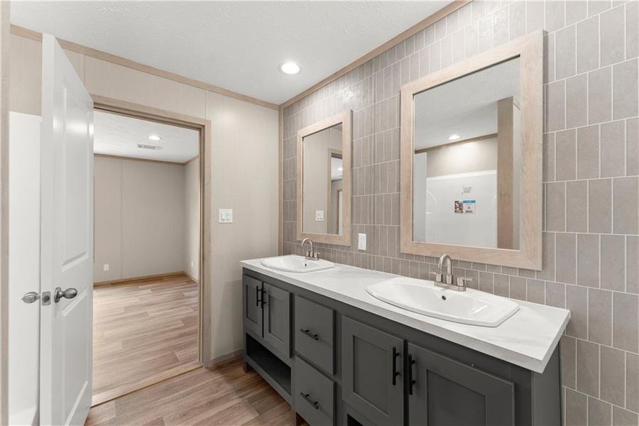 Furnished interior view inside a new home in , Lula (Image 4).