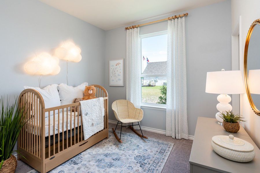 Representative furnished interior of a home built from the 1605 Modeled by KB Home in Elevon, Lavon (Image 10).