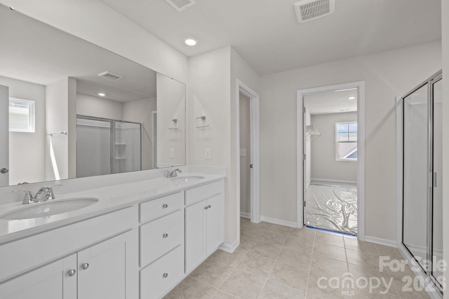Furnished interior view inside a new home in McFarland Estates, York (Image 9).