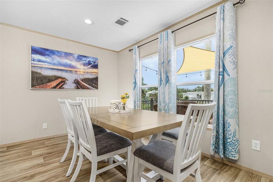 Furnished interior view inside a new home in , Punta Gorda (Image 8).