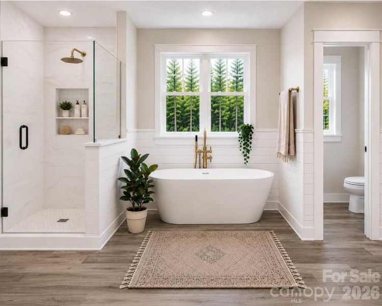 Furnished interior view inside a new home in , Midland (Image 11). Furnished interior view inside a new home in , Midland (Image 11).