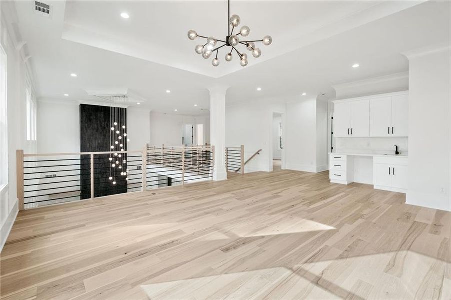 Spacious, unfurnished interior of a new home in , Lawrenceville (Image 32).