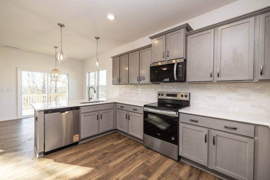 Furnished interior view inside a new home in Grandview, Albemarle (Image 7).