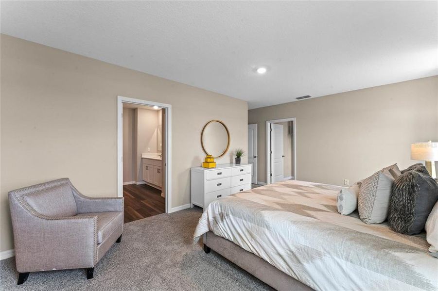 Furnished interior view inside a new home in Gardenside at Ormond Station, Ormond Beach (Image 20).