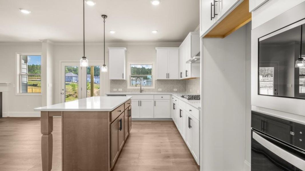 Furnished interior view inside a new home in Hamptons at Riverwood East, Dallas (Image 5).