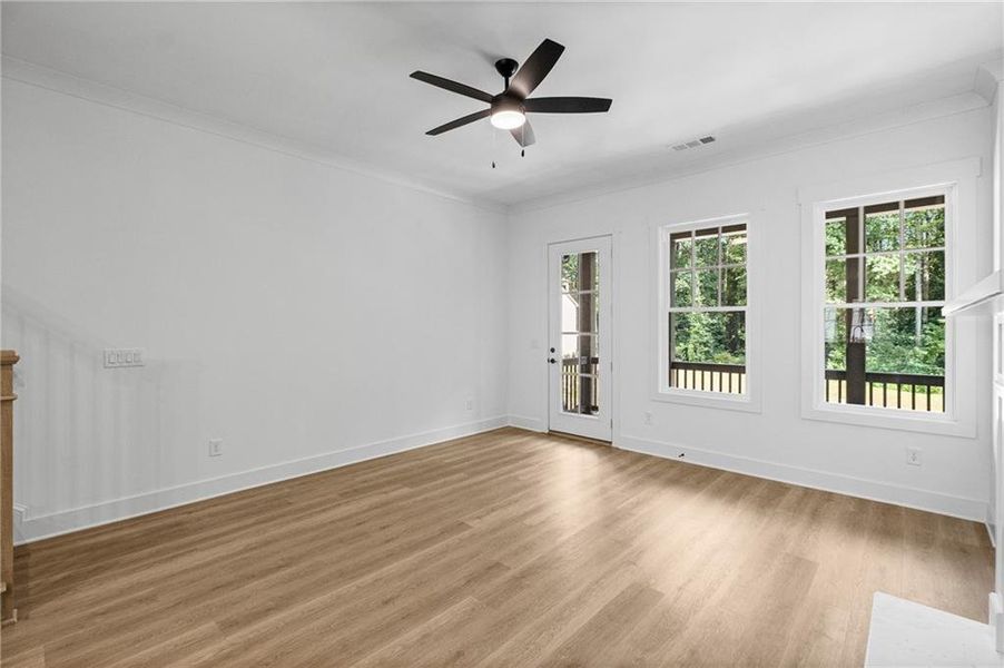 Spacious, unfurnished interior of a new home in , Kennesaw (Image 22).