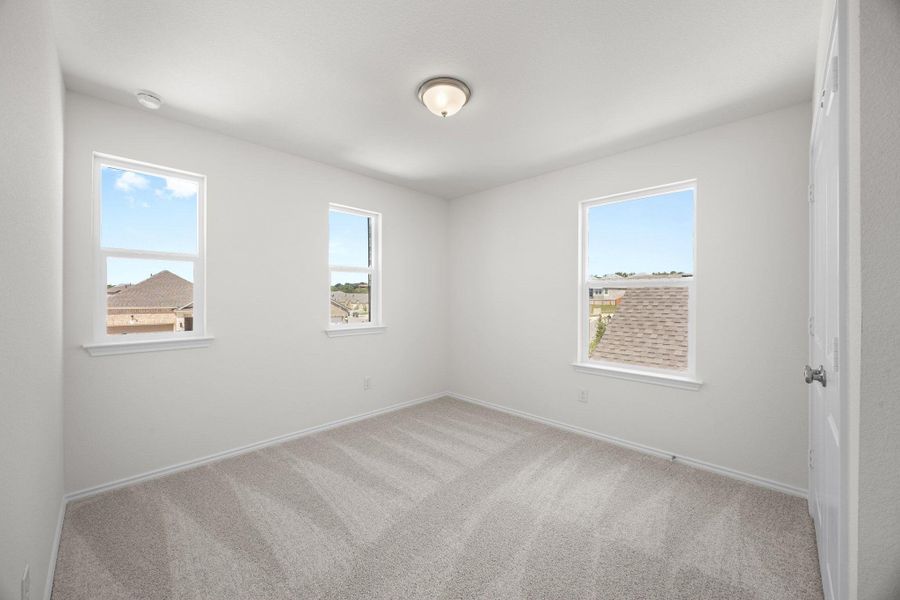 Spacious, unfurnished interior of a new home in Retreat at San Gabriel, Georgetown (Image 25). Spacious, unfurnished interior of a new home in Retreat at San Gabriel, Georgetown (Image 25).