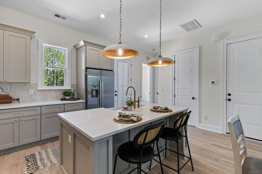 Furnished interior view inside a new home in , Mount Pleasant (Image 20).