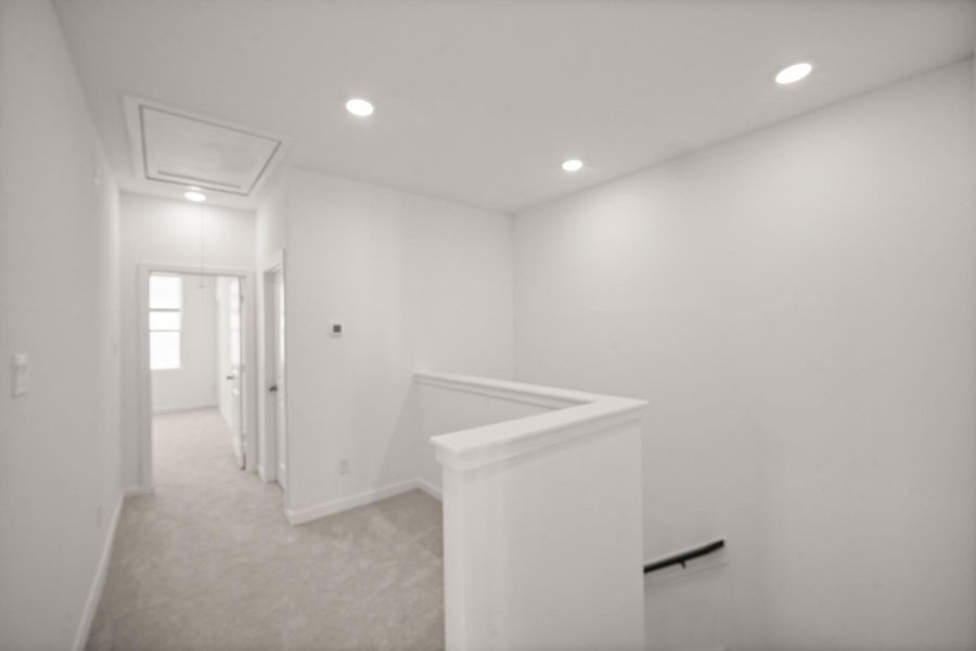 Spacious, unfurnished interior of a new home in Piccolina, Houston (Image 23).
