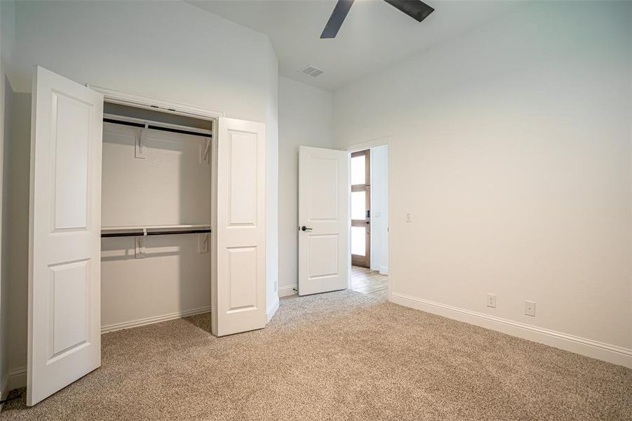 One of three additional spaces for bedrooms, office or home gym. One of three additional spaces for bedrooms, office or home gym.