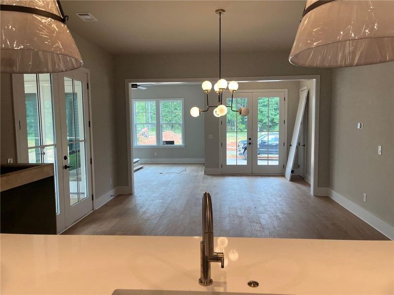 Close-up of interior finishes inside a home in , Watkinsville (Image 12).