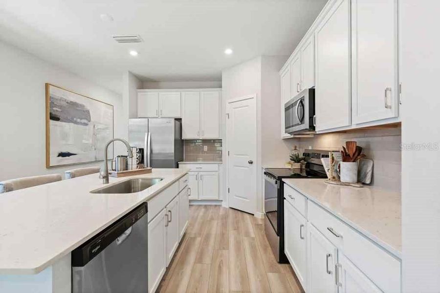 Furnished interior view inside a new home in , Palm Coast (Image 16). Furnished interior view inside a new home in , Palm Coast (Image 16).