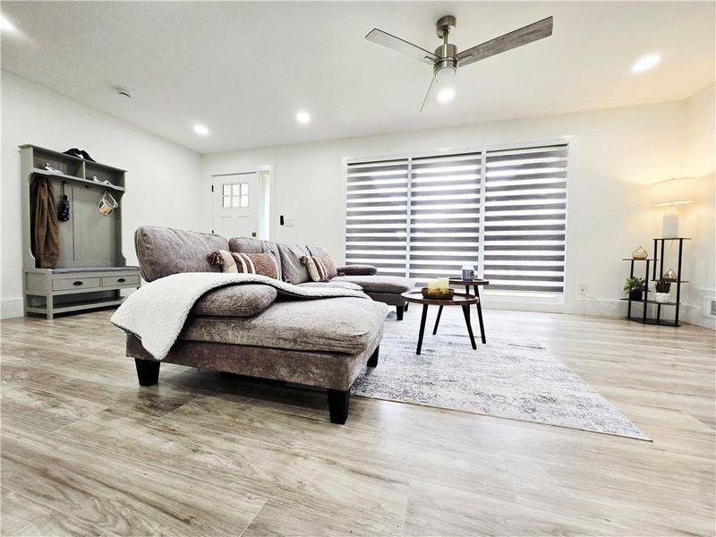 Furnished interior view inside a new home in , Decatur (Image 7).