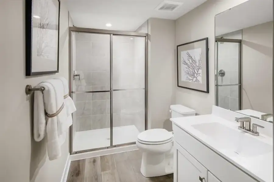 Representative furnished interior of a home built from the Ashbrooke by Ryan Homes in Windsor Estates, Walhalla (Image 14).