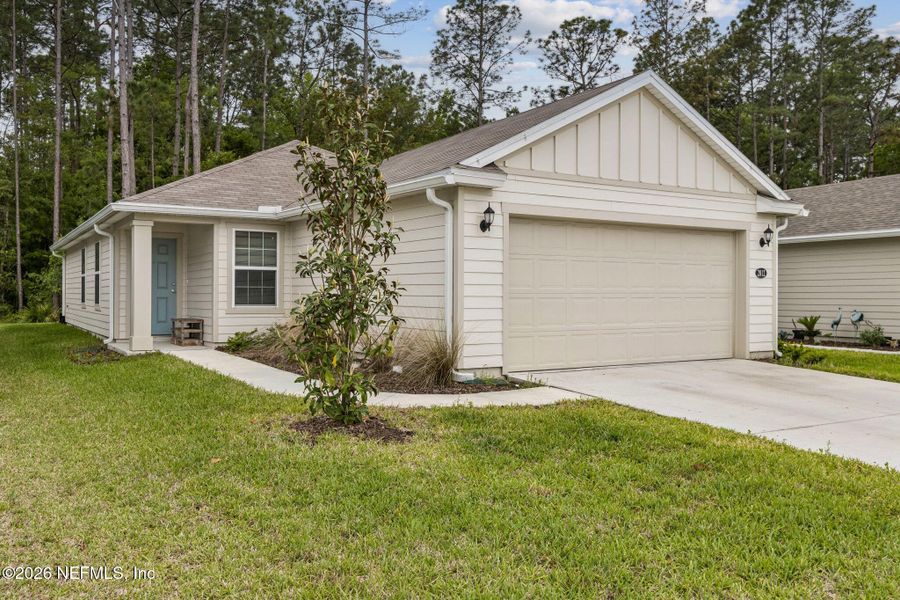 Front exterior of a new home in , Green Cove Springs, FL, highlighting curb appeal (Image 23).