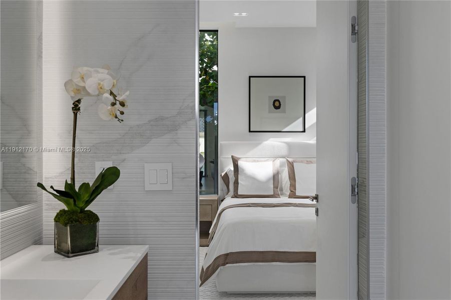 Furnished interior view inside a new home in , Hallandale Beach (Image 7).