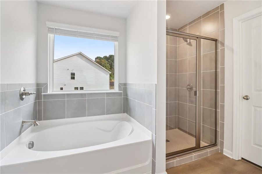 Furnished interior view inside a new home in Abbotts Crossing, Conyers (Image 15).