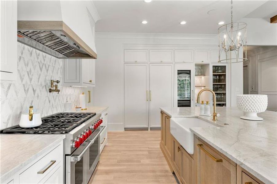 Furnished interior view inside a new home in , Alpharetta (Image 33).