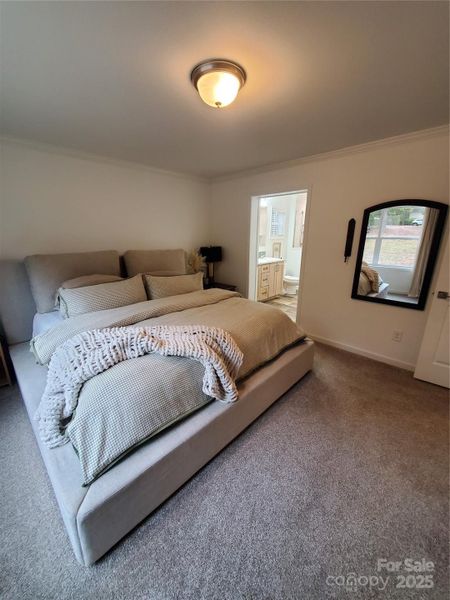 Furnished interior view inside a new home in , Olin (Image 4).