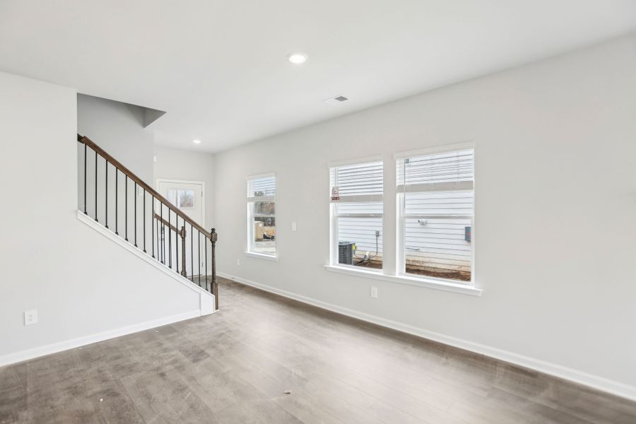 Spacious, unfurnished interior of a new home in Hemingway - Reserve Series, Cumming (Image 10). Spacious, unfurnished interior of a new home in Hemingway - Reserve Series, Cumming (Image 10).