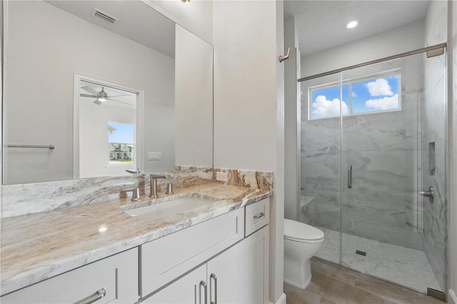 Furnished interior view inside a new home in , Archer (Image 43).