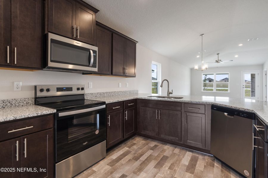 Furnished interior view inside a new home in Shadow Crest at Rolling Hills, Green Cove Springs (Image 5).