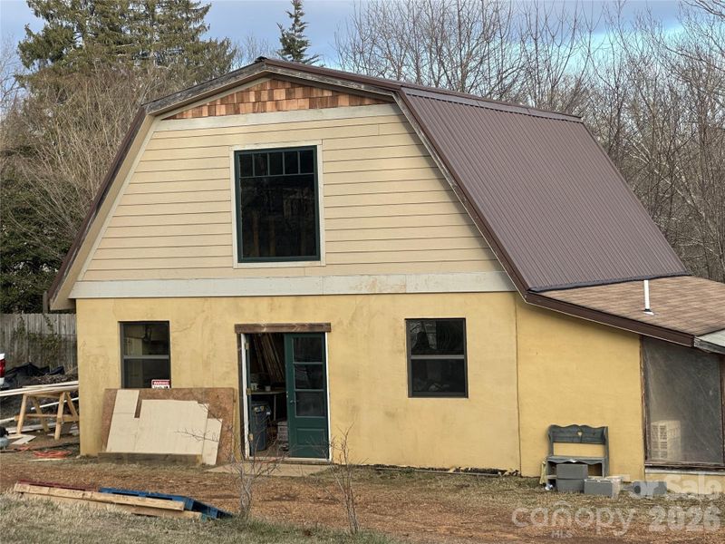 Restored barn will be community house