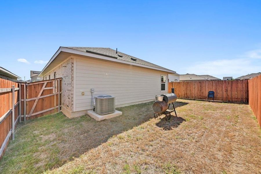 Exterior details and patio area of a home in Thunder Rock: Classic Collection, Marble Falls (Image 2). Exterior details and patio area of a home in Thunder Rock: Classic Collection, Marble Falls (Image 2).