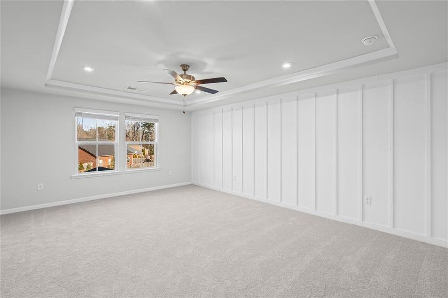 Spacious, unfurnished interior of a new home in Berkeley Mill, Cumming (Image 12).