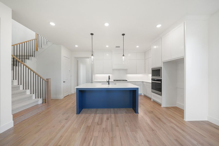 Furnished interior view inside a new home in Aster Park, McKinney (Image 6). Furnished interior view inside a new home in Aster Park, McKinney (Image 6).