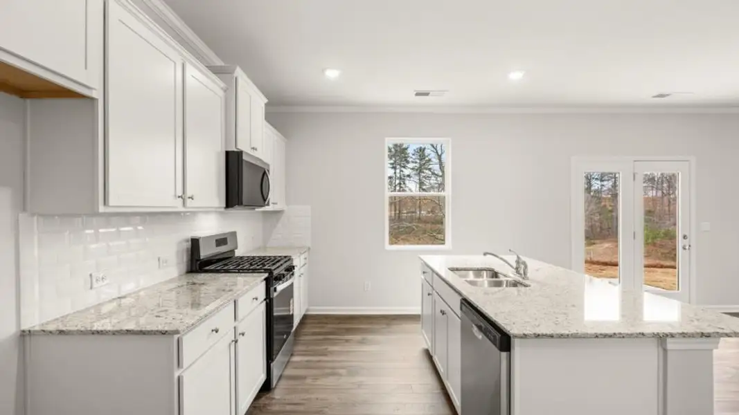 Furnished interior view inside a new home in Thompson Ridge, Dallas (Image 8).
