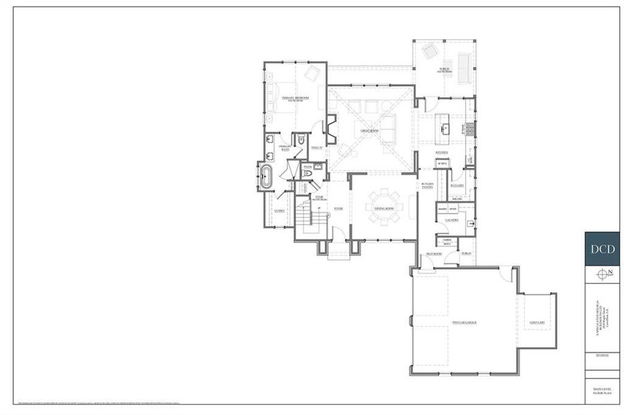 2D floor plan layout of this home in , Carrollton, GA (Image 4).