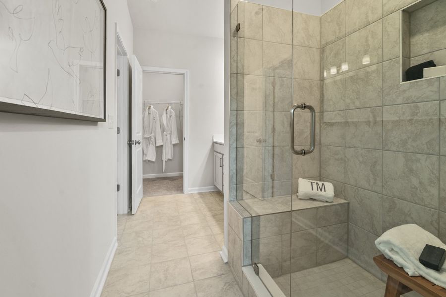 Furnished interior view inside a new home in Alder Creek, Cumming (Image 28).