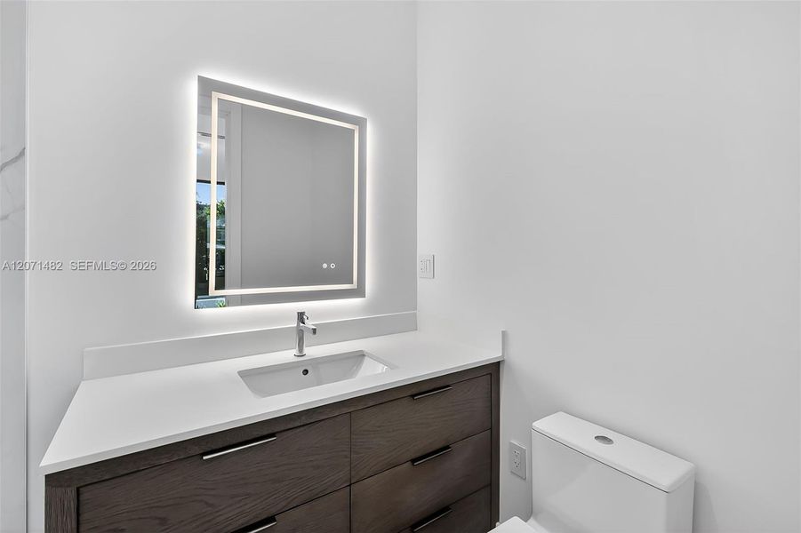 Furnished interior view inside a new home in , Fort Lauderdale (Image 11).