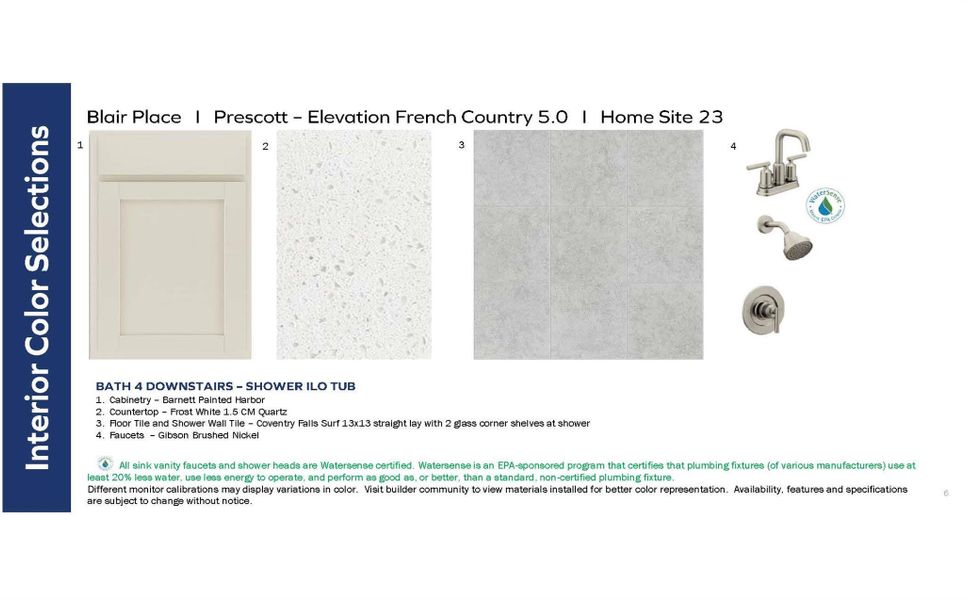 Downstairs Full Bath