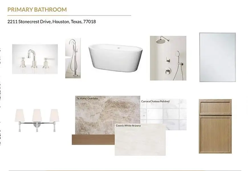 Sample of building materials used in homes in , Houston (Image 7).