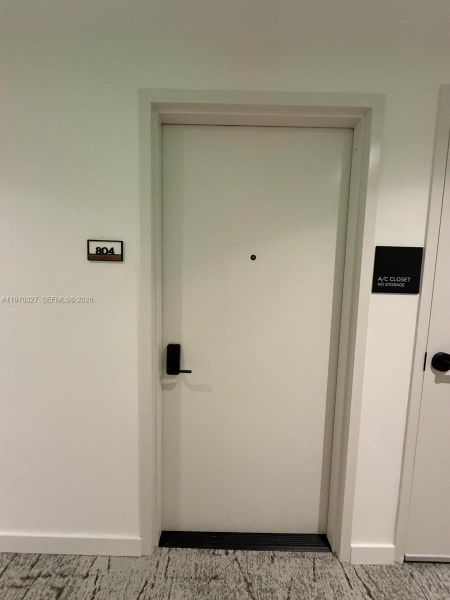 Close-up of interior finishes inside a home in , Miami (Image 19).