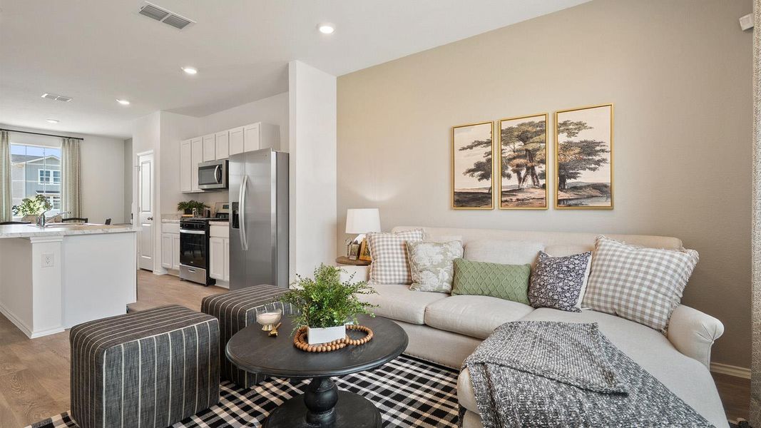 Furnished interior view inside a new home in Valverde, Bastrop (Image 17). Furnished interior view inside a new home in Valverde, Bastrop (Image 17).
