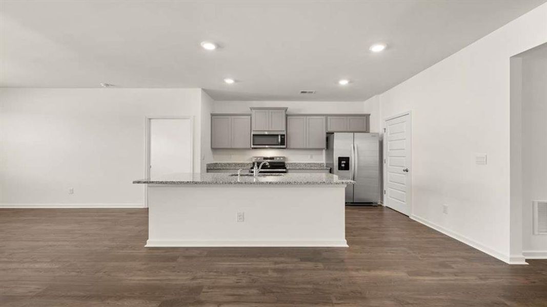 Furnished interior view inside a new home in Champion's Run, Lithonia (Image 6). Furnished interior view inside a new home in Champion's Run, Lithonia (Image 6).