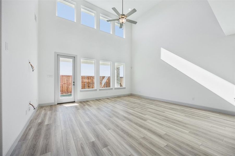 With floor to ceiling windows, this home is flooded with natural light both upstairs and down!