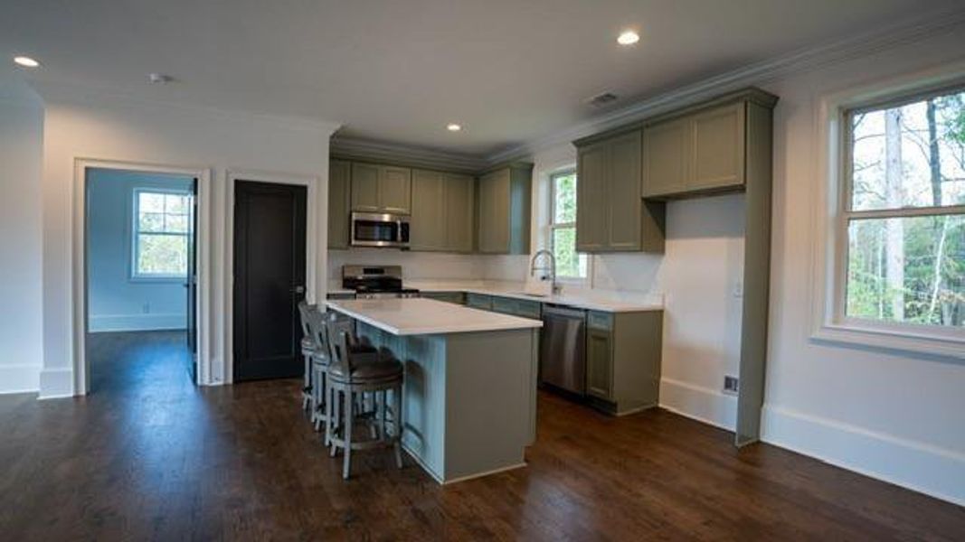Furnished interior view inside a new home in , Athens (Image 54).