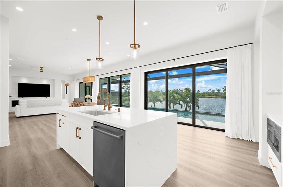 Furnished interior view inside a new home in , Placida (Image 13).