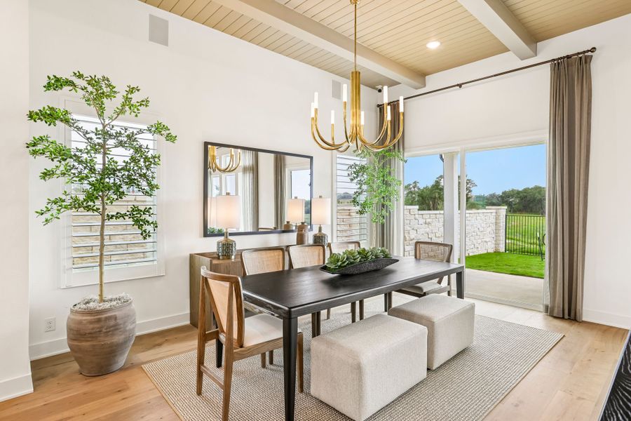 Representative furnished interior of a home built from the 5051 by Risewell Homes in Freedom at Anthem, Kyle (Image 11).