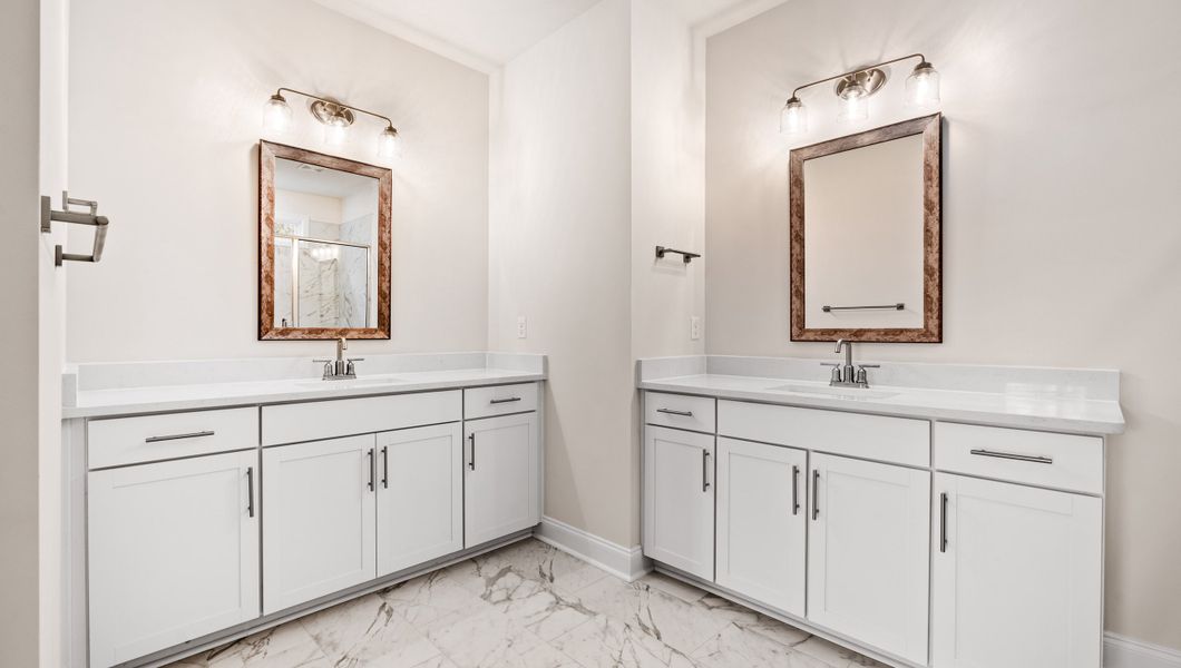 Furnished interior view inside a new home in Campbell Ridge, Piedmont (Image 12).